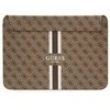 Krepšys kompiuteriui 16" Guess įmautė kompiuteriui 4G Printed Stripes (GUCS16P4RPSW) rudos spalvos