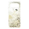 Dėklas Guess Hard Case do Samsung Galaxy S10e auksinė/Glitter Hearts