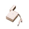 Kabelis USB Hoco USB laidas HOCO Apple Lighter UPL17, Lightning jungtis, 0.8 m, auksinė