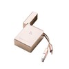 Kabelis USB Hoco USB laidas HOCO Apple Lighter UPL17, Lightning jungtis, 0.8 m, auksinė