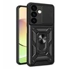 Hybrid Armor Camshield armored Samsung Galaxy S24 Plus with camera cover – dėklas telefonui juodos spalvos