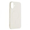 Dėklas Hurtel Liquid Silikoninis MagSafe Apple iPhone 16 – beige