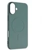 Hurtel Liquid Silikoninis MagSafe Apple iPhone 16 – dark dėklas telefonui žalios spalvos