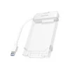 Raidsonic | ICY BOX | Adapterio laidas su apsauginiu dangteliu 2,5" SATA kietiesiems diskams prie USB 3.0, mėlynas Access LED | SATA | USB 3.0 | 2,5"