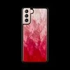 Dėklas iKins case for Samsung Galaxy S21+ pink lake juodas