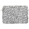 iLike 15-16 Inches Fabric Nešiojamas kompiuteris Bag With Strap Leopard Baltas