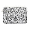 iLike 15-16 Inches Fabric Nešiojamas kompiuteris Bag With Strap Leopard Baltas