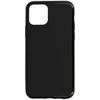 Riposo Dėklas „Matinis'' įvairiems telefonų modeliams, juodas IPHONE 11 PRO (5.8')