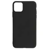 Riposo Dėklas „Matinis'' įvairiems telefonų modeliams, juodas IPHONE 11 PRO MAX (6.5')