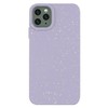 Hurtel Eco Apple iPhone 11 Pro Max silikoninis Shell dėklas telefonui violetinės spalvos