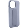 iLike Apple iPhone 13 Silikoninis dėklas with stand Violetinė