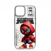 iLike Apple iPhone 14 PC Silikoninis dėklas Spider Sense Baltas Raudona