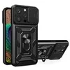Hurtel Hybrid Armor Camshield dėklas skirtas iPhone 14 Pro Max, juodas
