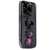 iLike Apple iPhone 14 Pro Silikoninis dėklas Print Desire Rabbit Violetinė