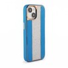 iLike Apple iPhone 15 Diamonds and Odinis dėklas Mėlyna