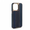 iLike Apple iPhone 15 Odinis dėklas Customized Midnight Mėlyna