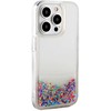 iLike Apple iPhone 15 Pro Silikoninis dėklas Vanduo Glitter Rainbow