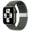 Išmaniojo laikrodžio Apple 2/3/4/5/6/7/SE pintas dirželis, Tamsiai žalios spalvos, 40/41/38mm