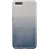 Dėklas iLike Huawei Y6 2018 Gradient Glitter 3in1 case Smoked