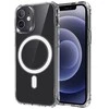Tel Protect MagSilicone dėklas skirtas Apple iPhone 12 Pro Max skaidrus