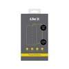 iLike Apple iPhone 7/8/SE 2020/SE 2022 3D Full Cover Glass Baltas