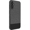 iLike Samsung Galaxy A14 5G Plastic Leather Back Cover Gray