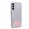 iLike Samsung Galaxy A14 5G Silikoninis dėklas Vanduo Glitter Rožinė