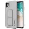 Wozinsky Kickstand dėklas skirtas Samsung Galaxy A22 5G, pilkas
