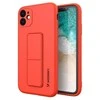 iLike Wozinsky Kickstand dėklas skirtas Samsung Galaxy A22 5G, raudonas