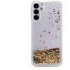 iLike Samsung Galaxy A34 5G Silikoninis dėklas Vanduo Glitter Gold
