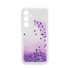 iLike Samsung Galaxy A35 Silikoninis dėklas Vanduo Glitter Violetinė