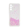 iLike Samsung Galaxy A55 Silikoninis dėklas Vanduo Glitter Light Rožinė