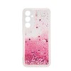 iLike Samsung Galaxy A55 Silikoninis dėklas Vanduo Glitter Rožinė