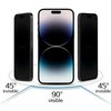 Topt Apsauginis stiklas Privacy Glass skirtas Samsung Galaxy S22 Juodas