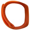 iLike iWear universalus silikoninis dirželis išmaniųjų apyrankių modeliams – SM6 SM7 SM8 (18x250mm) Oranžinė