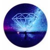 iLike Universal Pop Holder Nebula Mėlyna