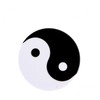 iLike Universal Pop Holder Yin Yang Juodas Baltas
