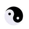 iLike Universal Pop Holder Yin Yang Juodas Baltas