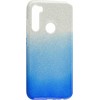 Dėklas iLike Xiaomi Xiaomi Redmi Note 8 / Redmi Note 8 2021 BLING Back Case Mėlyna