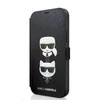 Dėklas Karl Lagerfeld KLFLBKP12LSAKICKCBK skirtas iPhone 12 Pro Max 6,7, juoda