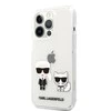 Apple iPhone 13 Pro Max Karl Lagerfeld dėklas Karl &amp; Choupette (KLHCP13XCKTR) skaidrus
