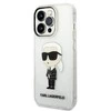 Apple iPhone 14 Pro Karl Lagerfeld dėklas IML NFT Ikonik (KLHCP14LHNIKTCT) skaidrus