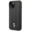 Karl Lagerfeld Quilted Puffy Ikonik Piin - dėklas skirtas Apple iPhone 14 Juodas