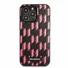 Apple iPhone 13 Pro Karl Lagerfeld dėklas Monogram Plaque (KLHCP13LMNMP1P) rožinės spalvos