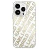 Apple iPhone 15 Pro Karl Lagerfeld dėklas IML Fullover Logo (KLHCP15LHKFOEMD) aukso spalvos