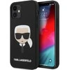 Dėklas Karl Lagerfeld Silicone Karl`s Head Case for iPhone 12 mini - Juodas
