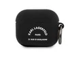 Karl Lagerfeld - Karl Lagerfeld Rue St Guillaume Silikoninis dėklas for AirPods 3 Juodas