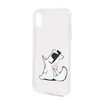 Karl Lagerfeld Karlo Lagerfeldo kietas dėklas su Samsung Galaxy S10e permatomas / Choupette Fun
