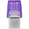 USB laikmena Kingston DataTraveler microDuo 3C, 256 GB, USB Type-A / USB Type-C