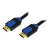 Logilink HDMI didelės spartos 2x HDMI A tipo vyriškas CHB1115 HDMI kabelis, Juodas, 15 m